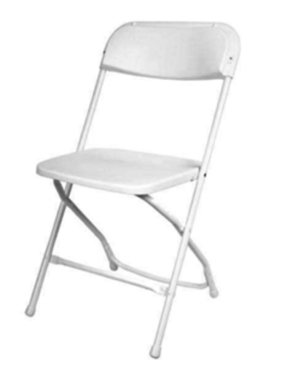 White Foldable Chairs